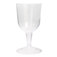 Verres à vin en plastique - Transparent - Premier Stylz - 5.5oz – 8/Pqt