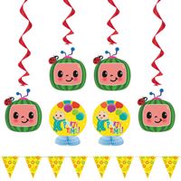 Kit de décoration - Cocomelon - 7/Pqt