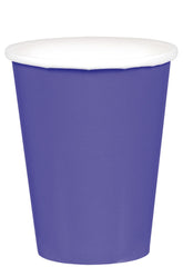 Paper Cups - Purple - 9oz - 20/Pack