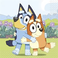 Serviettes à Breuvage - Bluey - 16/Pqt