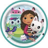 Assiettes à Dessert - Gabby Et La Maison Magique - 7" - 8/Pqt