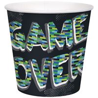 Seaux à collation en papier - Anniversaire gamer - 6/Pqt