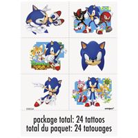 Tatouages - Sonic - 24/Pqt