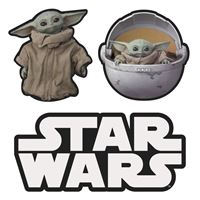 Autocollants en vinyle - L'Enfant (The Mandalorian) - 3/Pqt