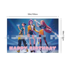 Toile de fond - K-Pop Demon Hunter J-FÊTE EXTRÊME