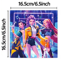 Serviettes de Table - K-Pop Demon Hunter - 20/Pqt J-FÊTE EXTRÊME