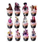 Décorations pour Cupcake - K-Pop Demon Hunter - 24/Pqt J-FÊTE EXTRÊME