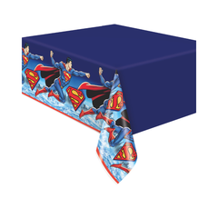 Nappe en plastique rectangulaire – Superman – 54" x 84" Unique Industries