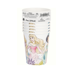 Verres en papier – Disney Princess – 9oz – 8/Pqt Unique Industries