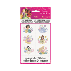 Tatouages – Disney Princess – 24/Pqt Unique Industries