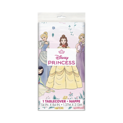 Nappe en plastique rectangulaire – Disney Princess – 54" x 84" Unique Industries