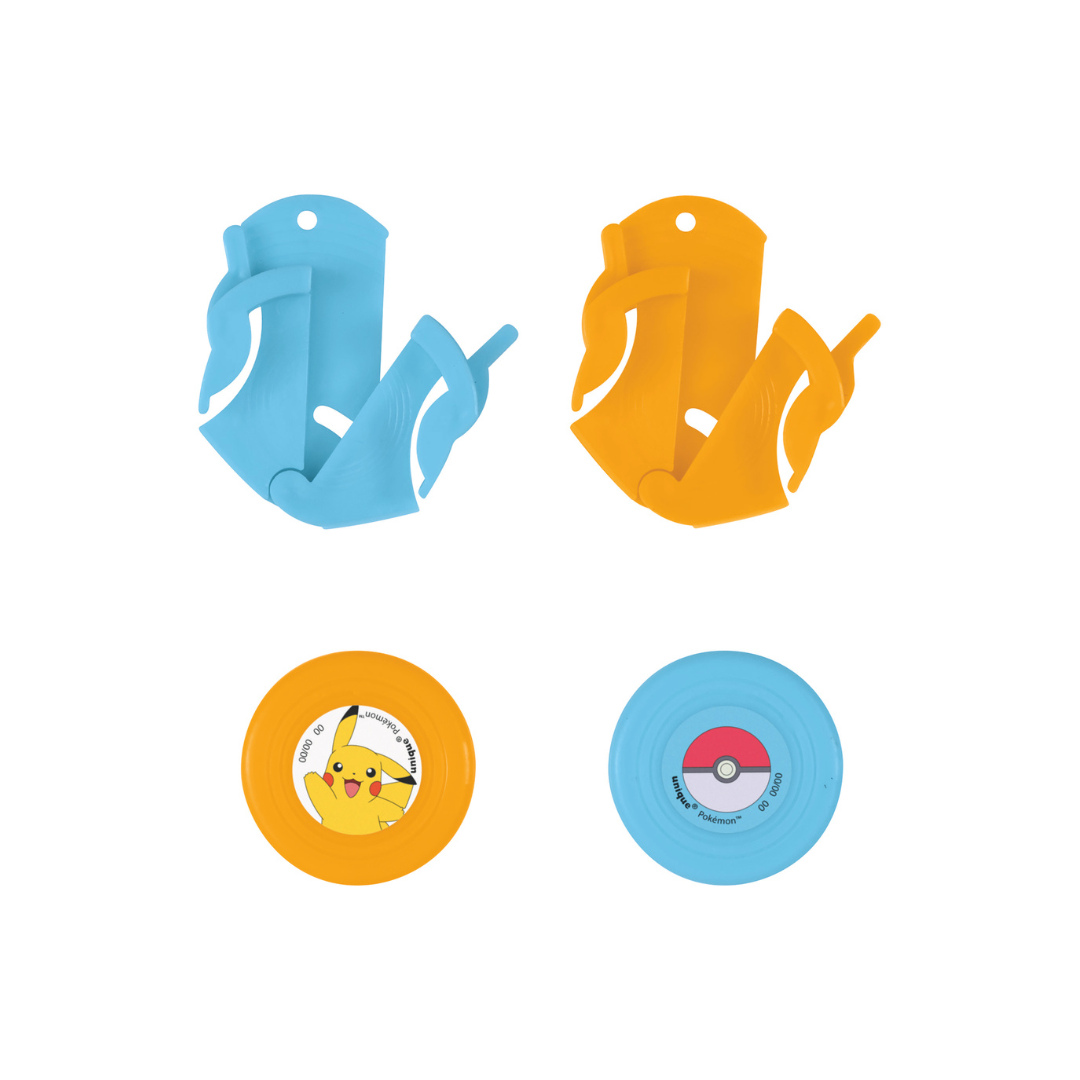 Pokémon Assorted Disc Launchers 4ct Unique Industries