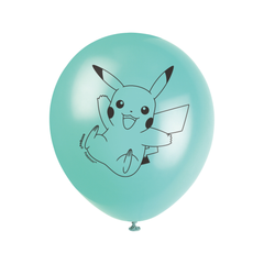 Ballons en latex – Pokémon – 12" – 8/Pqt Unique Industries