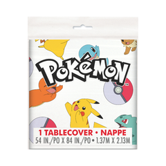Nappe en plastique rectangulaire – Pokémon – 54" x 84" Unique Industries