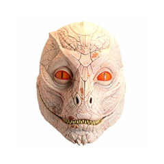 Masque en Latex – Homme Lézard – Blanc