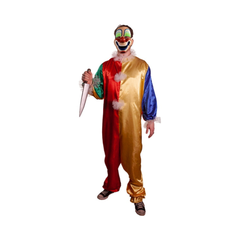 Costume – Jeune Michael en clown – avec masque – Taille unique Trick or Treat