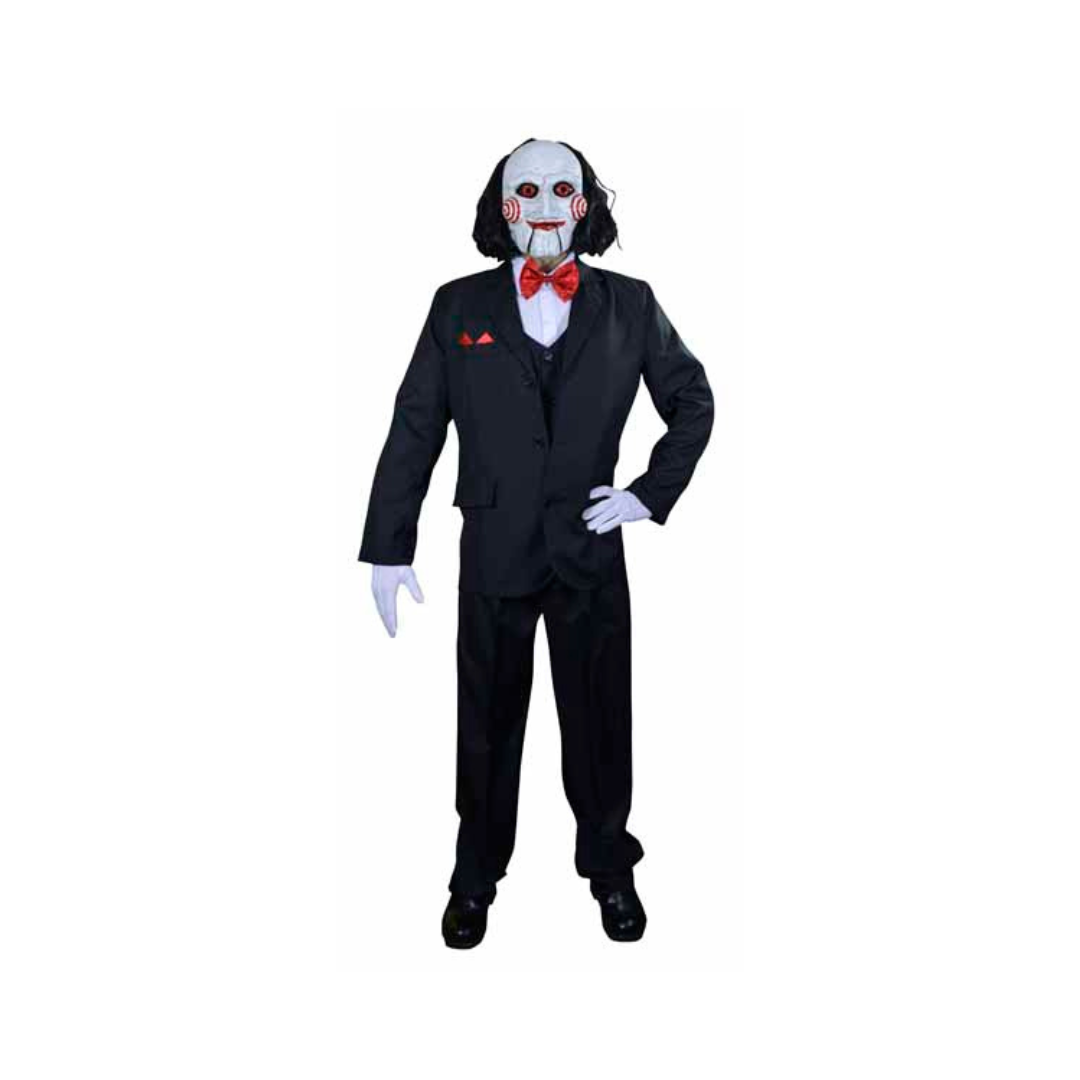 Costume Adulte – Billy la Marionnette – Saw Trick or Treat