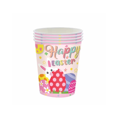 Verres en Papier - Lapin de Pâques - 16/Pqt J-FÊTE EXTRÊME