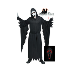 Costume Homme - Ghost Face® Électroluminescent - Taille Unique Fun World