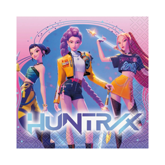 Serviettes à Breuvage - K-Pop Demon Hunters - 16/Pqt Unique
