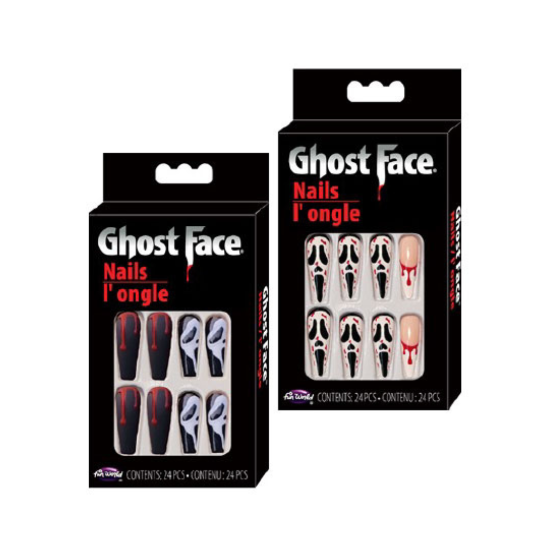 Faux Ongles - Ghost Face - Assortis Fun World