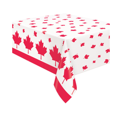 Nappe en Plastique - Fête du Canada - 54" x 84" Unique