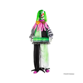 Décoration d’Halloween animée – Clown lumineux au venin vert – 5 pi 10 po Morris Costumes