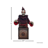 Décoration d’Halloween mécanique – Clown squelette sortant d'une boîte à surprise – 5 pi Morris Costumes