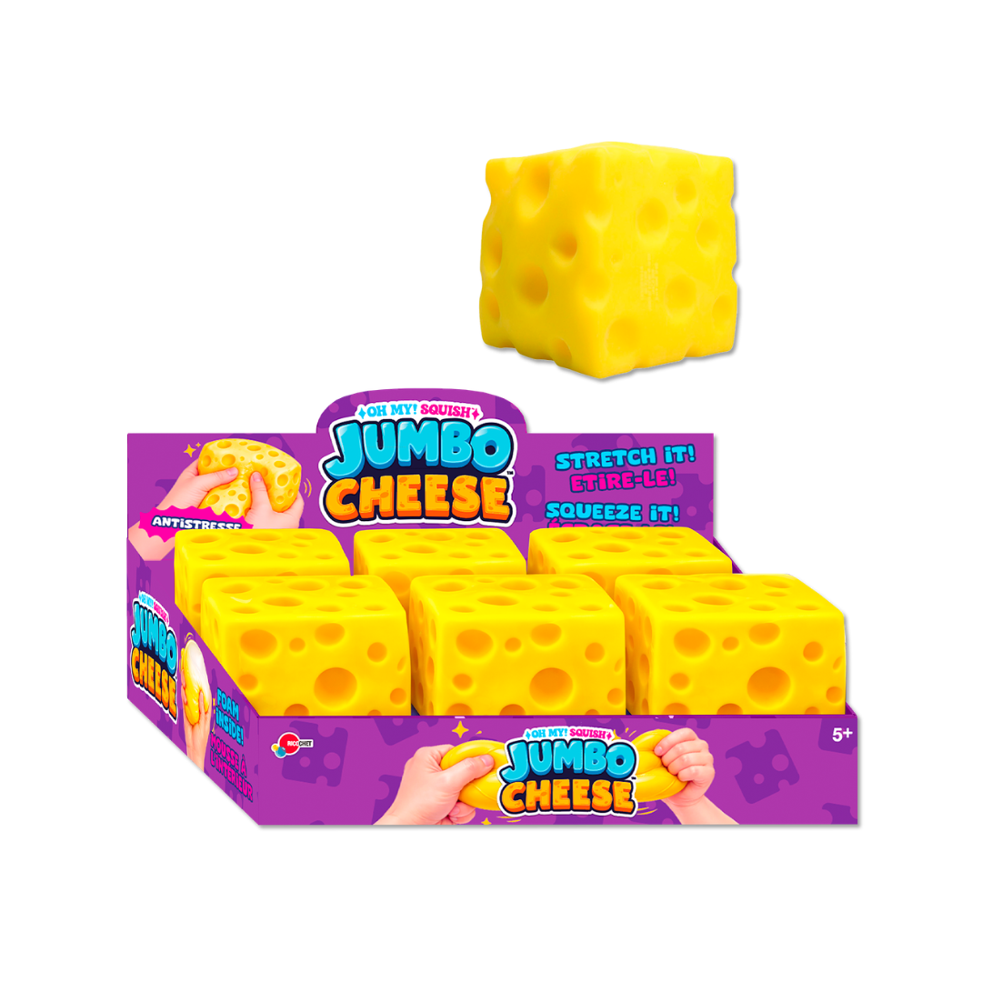 OH MY ! SQUISH - Fromage Géant RICOCHET