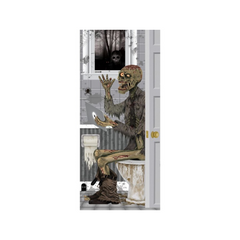 Scary Door Decoration