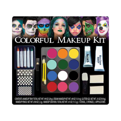 Colorful makeup kit