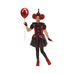 Costume Fille - Clown chromé - Enfant***