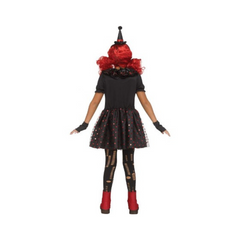 Costume Fille - Clown chromé - Enfant***