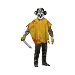 Costume Homme - Steamboat Willie hanté - Adulte - Taille Unique