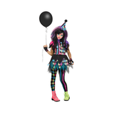 Costume Fille - Clown De Cirque Déjanté - Enfant Fun World
