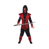 Costume Enfant - Seigneur Ninja Squelette Rouge et Noir Fun World