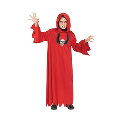 Costume Garçon - Goule au Crâne Rouge - Enfant Fun World