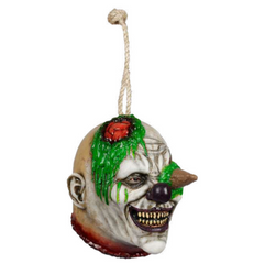 Frosty clown with head cut off