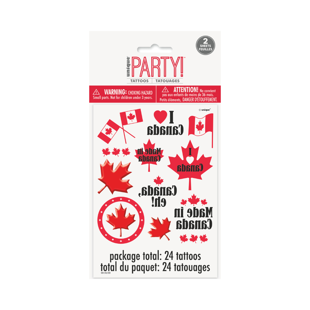 Accessoires Fête du Canada