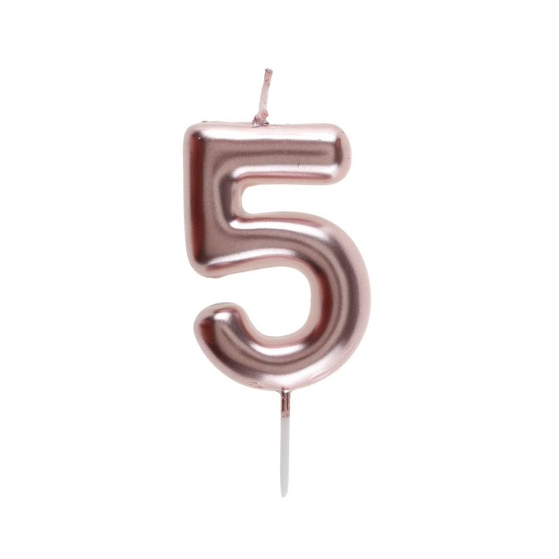 Bougies-Chiffres-Rose-Gold J-FÊTE EXTRÊME