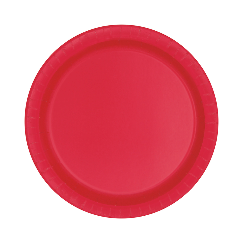 Vaisselle-Rouge-Rubis J-FÊTE EXTRÊME