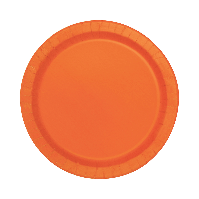 Vaisselle-Orange-Citrouille J-FÊTE EXTRÊME