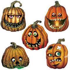 Découpes de citrouilles effrayantes