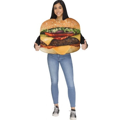 Costume - Hamburger - Enfant - Taille Unique