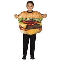 Costume - Hamburger - Enfant - Taille Unique
