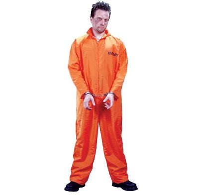 Costume Homme - Prisonnier - Adulte - Taille Unique