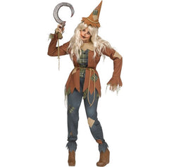 Costume Femme - Épouvantail effrayant - Adulte