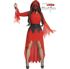 Costume Femme - Ghost Face Visage De Diable Bling - Adulte