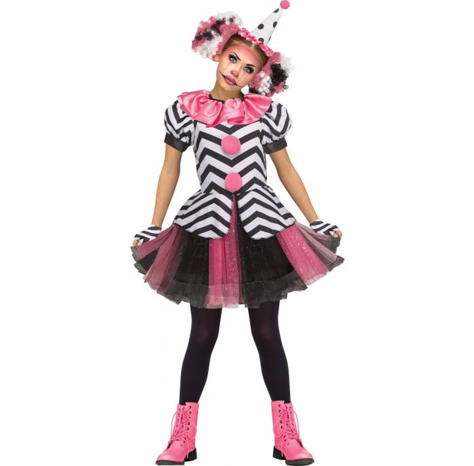Costume Fille - Arlequin De Cirque - Enfant