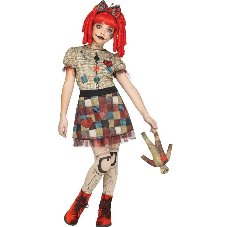 Costume Fille - Poupée Vaudou - Enfant